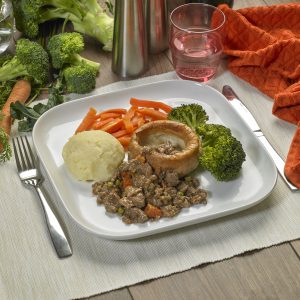 Minced Beef with Yorkshire Pudding