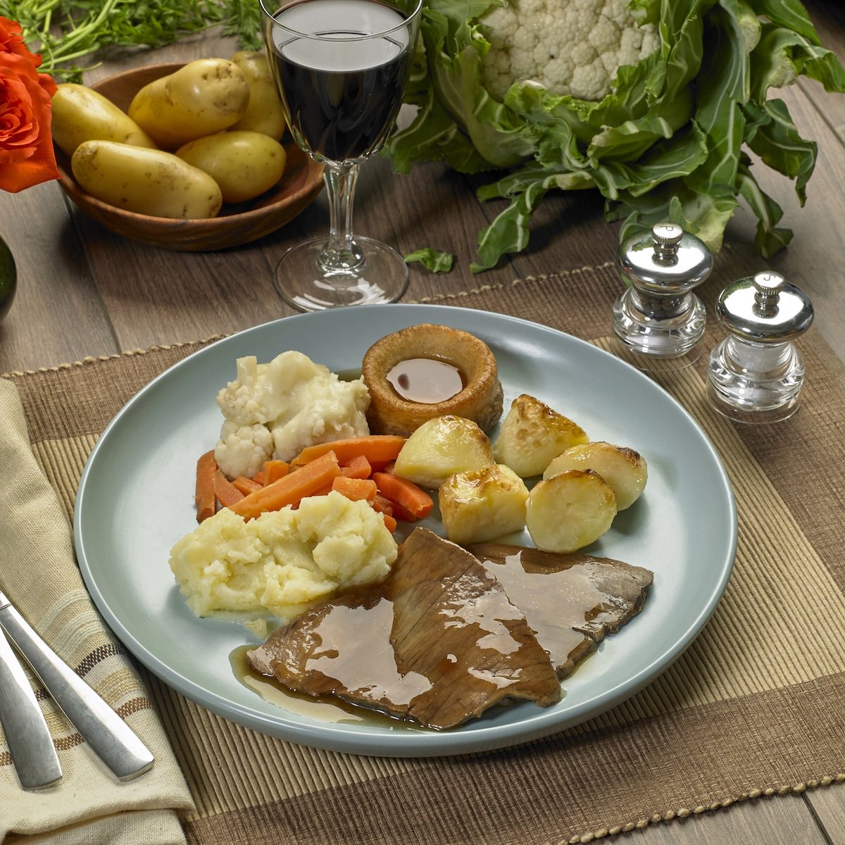 Roast Beef & Yorkshire Pudding