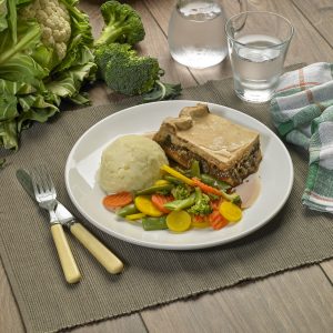 Lamb and Mint Pie